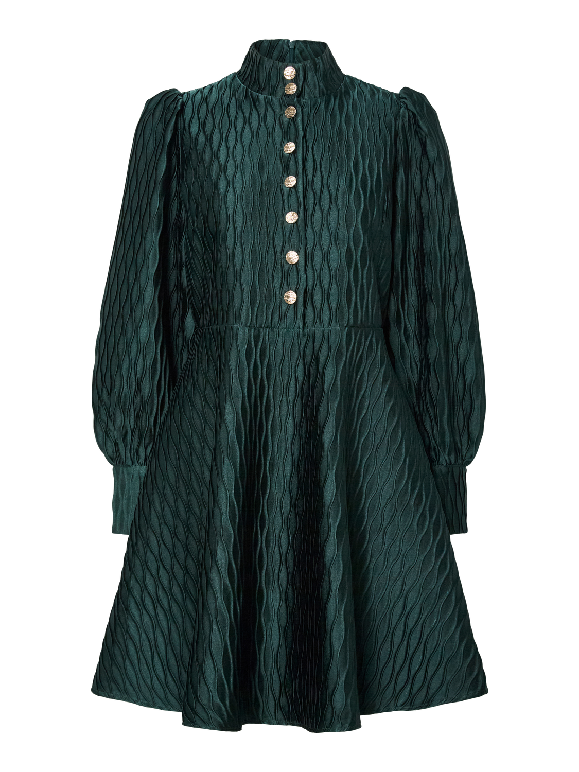 Yasripple Ls Dress S. Noos