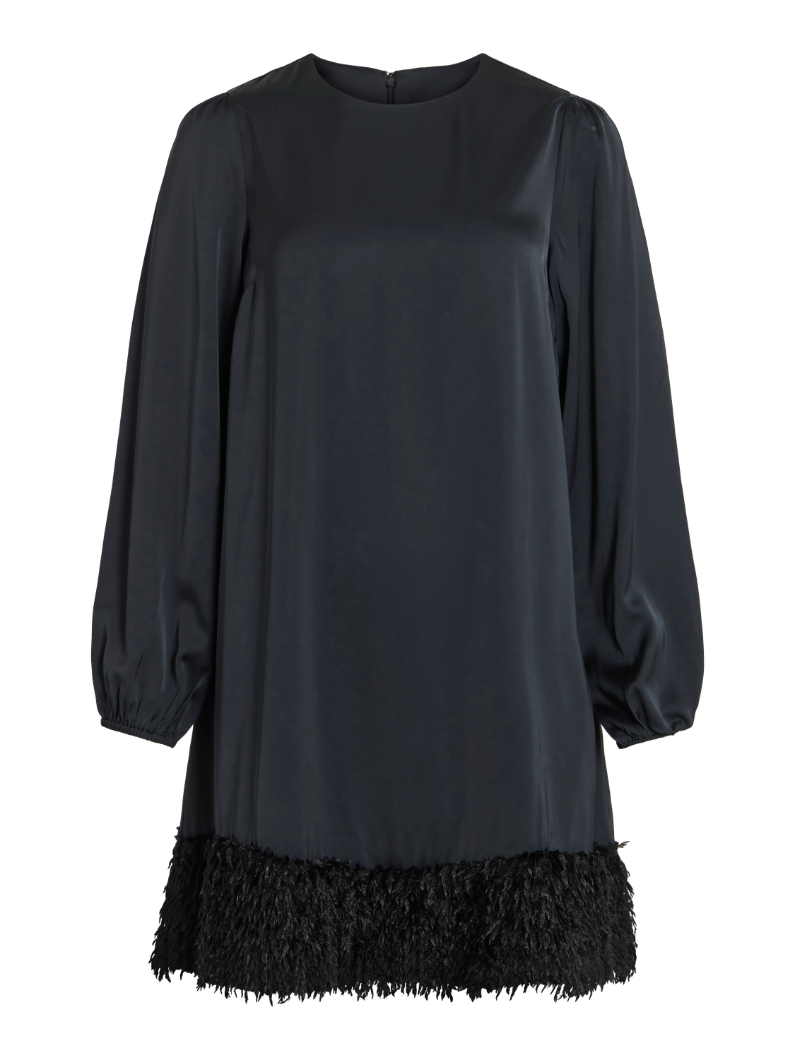 Viveer O-Neck L/s Short Dress/dc/r