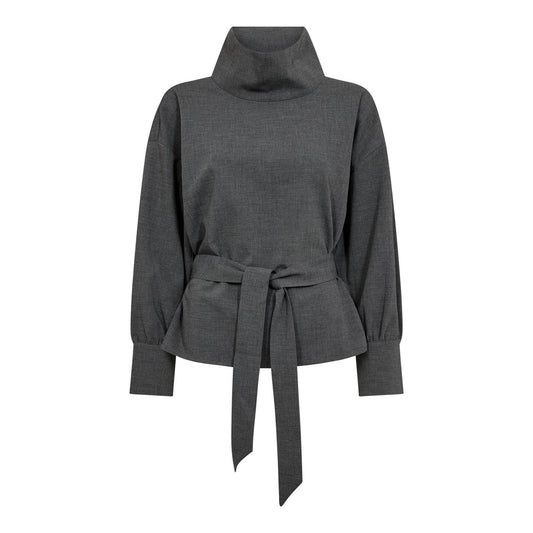 Priscillacc Funnel Neck Blouse