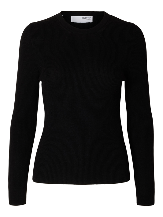 Ingrid ls knit lano o-neck