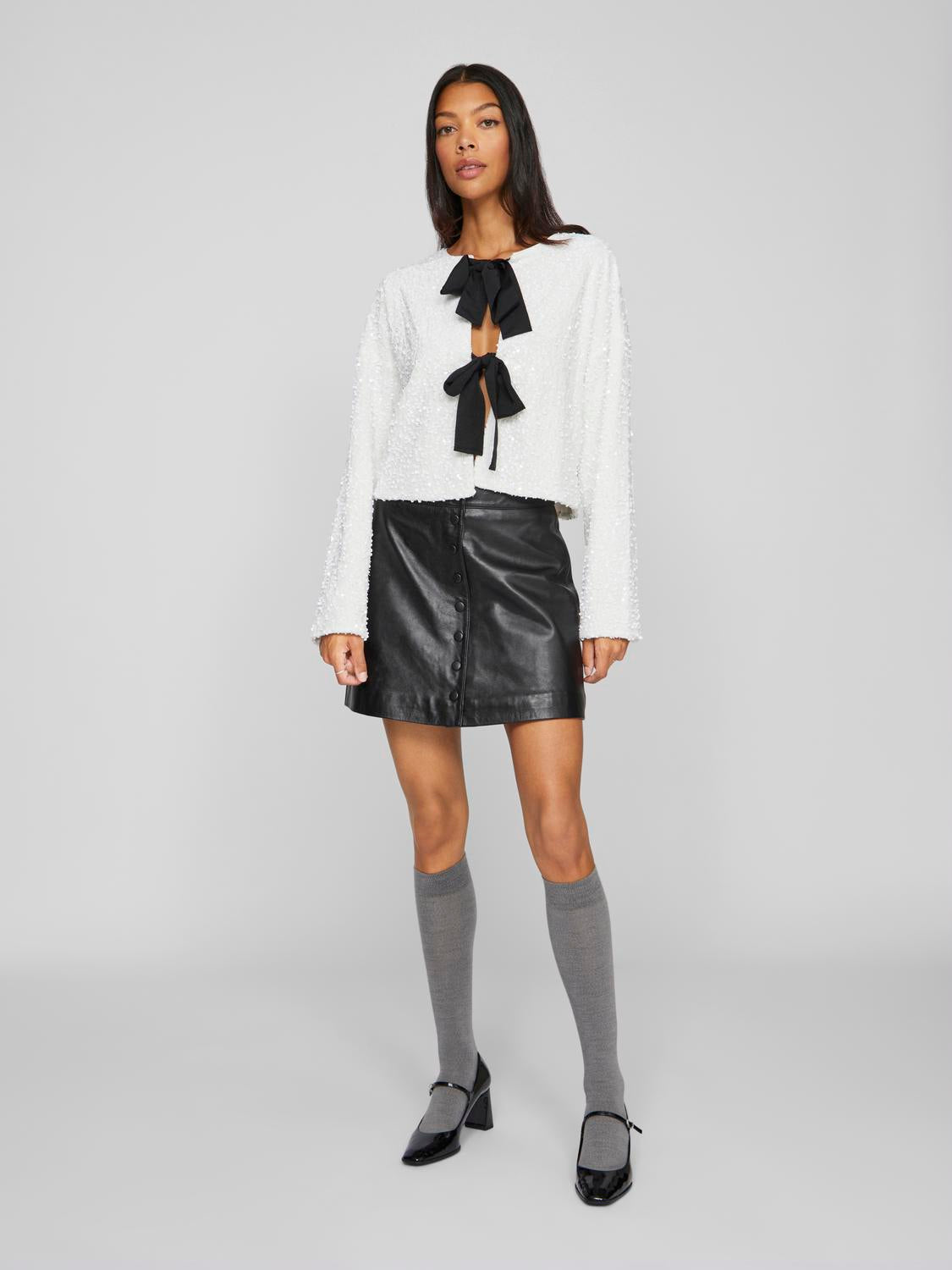 Viaria l/s o-neck cardigan