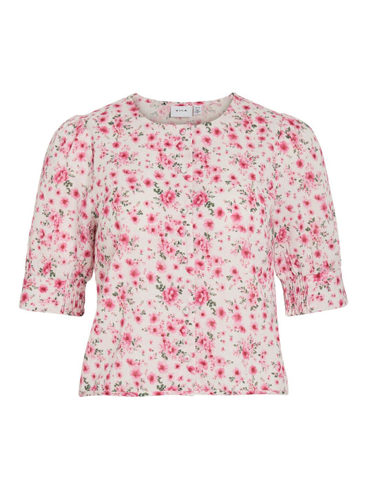 Viella Fia O-Neck 2/4 Shirt/ln