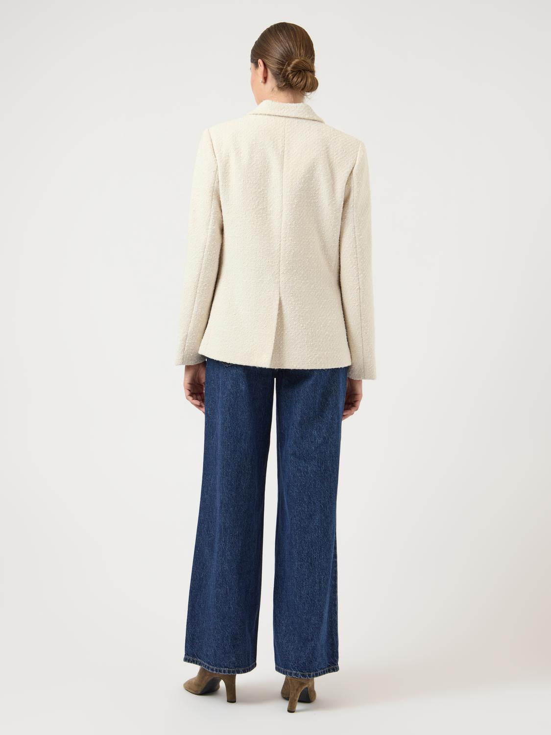 Yaspetra Ls Boucle Blazer Noos