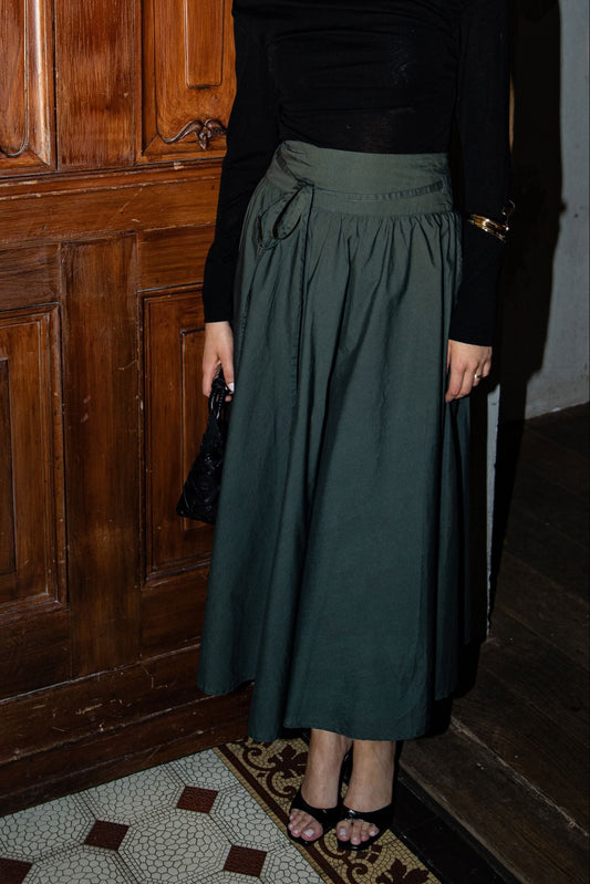 Astrid Skirt Moss Green