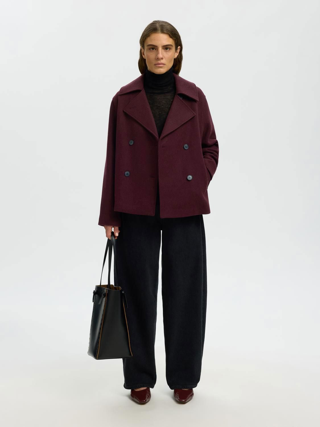 Slwzia-Alma Wool Blend Jacket Noos