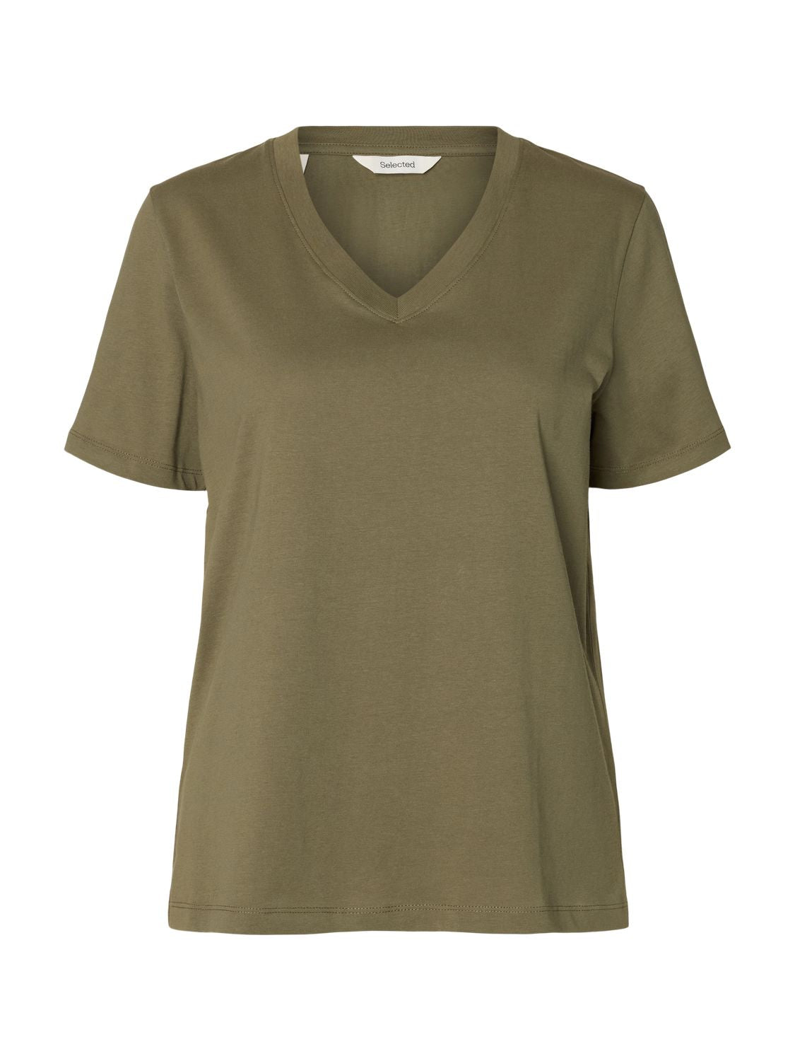 Slwessential Ss V-Neck Tee Noos