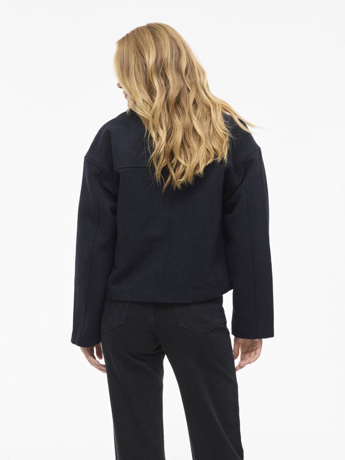 Vikamina L/s V-Neck Jacket - Noos