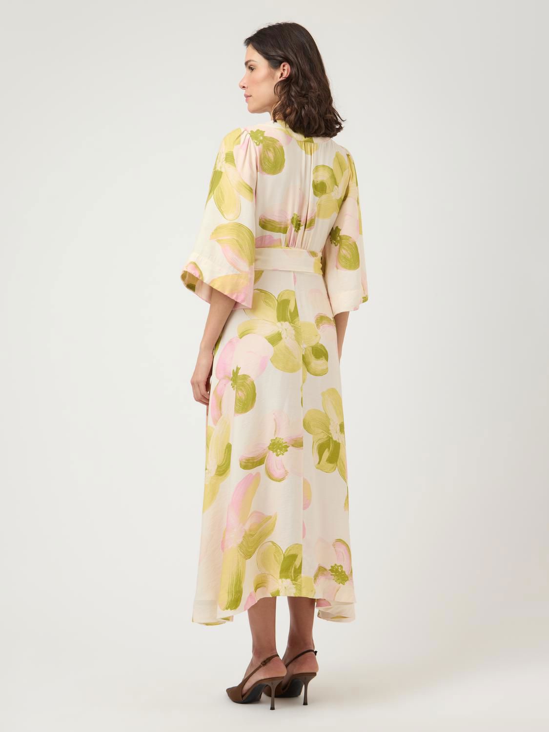 Yasmarga 3/4 Wrap Long Dress S. Noos