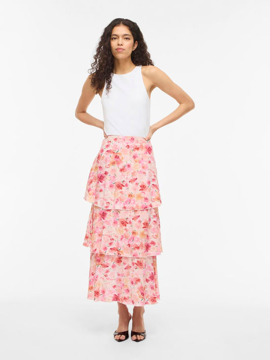 Viastra Hw Flounce Ankel Skirt/dc