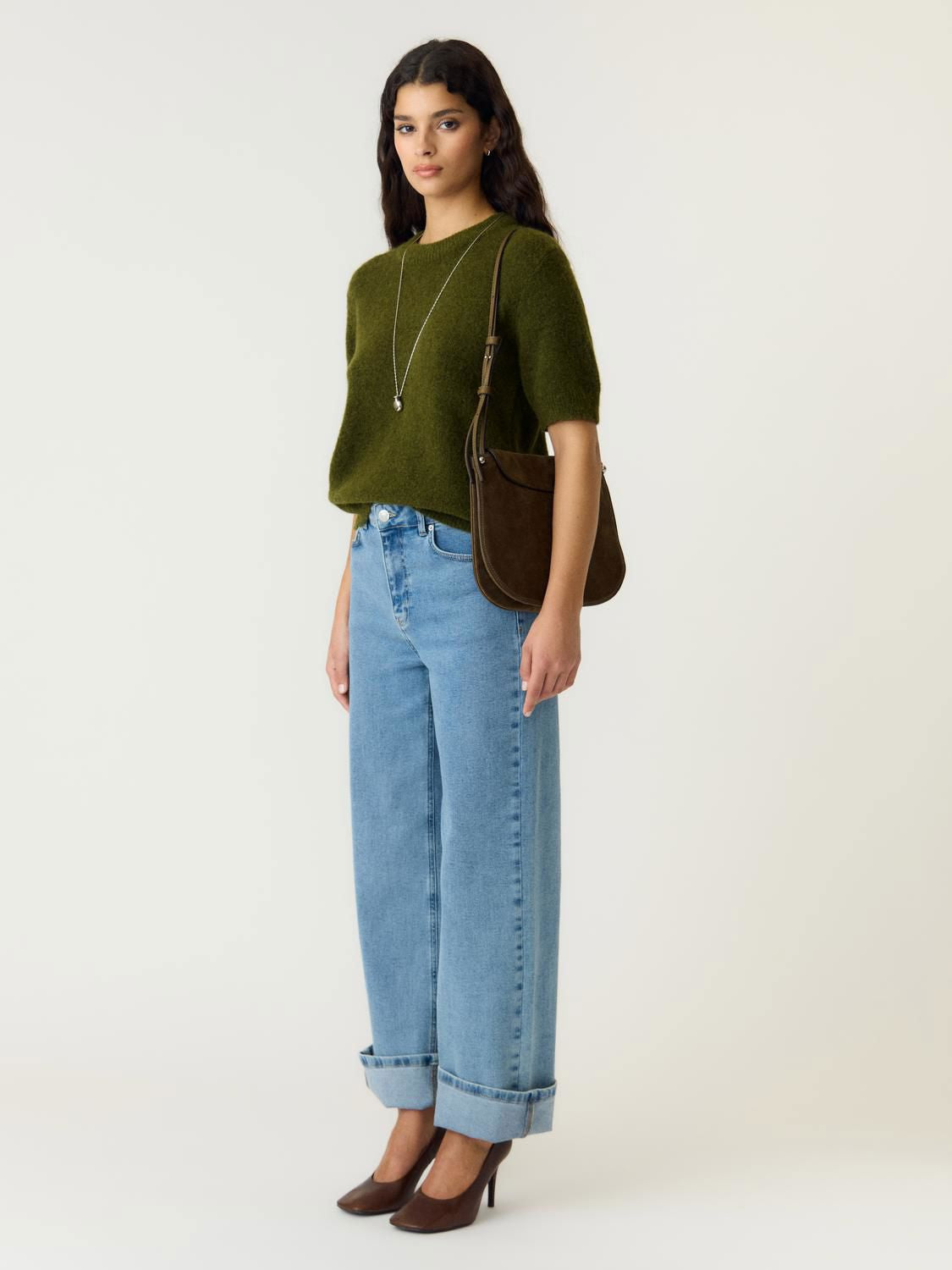Yasjohi Ss Wool Blend Pullover S. Noos