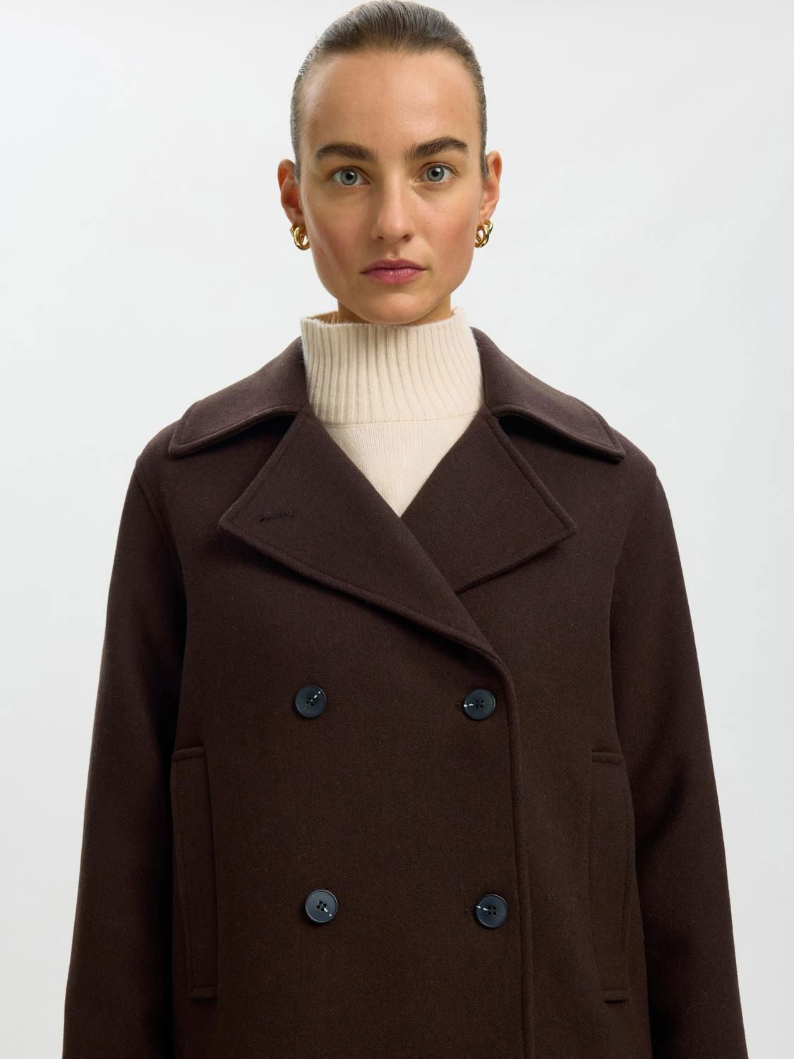 Slwzia-Alma Wool Blend Jacket Noos