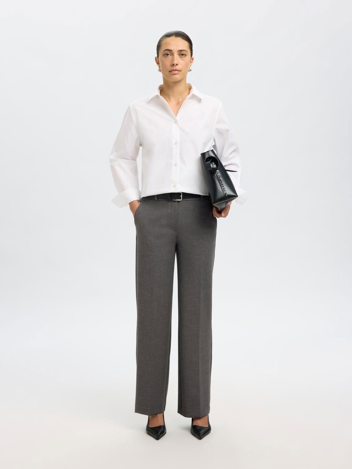 Slwrita Mw Wide Pant Dgm N Noos