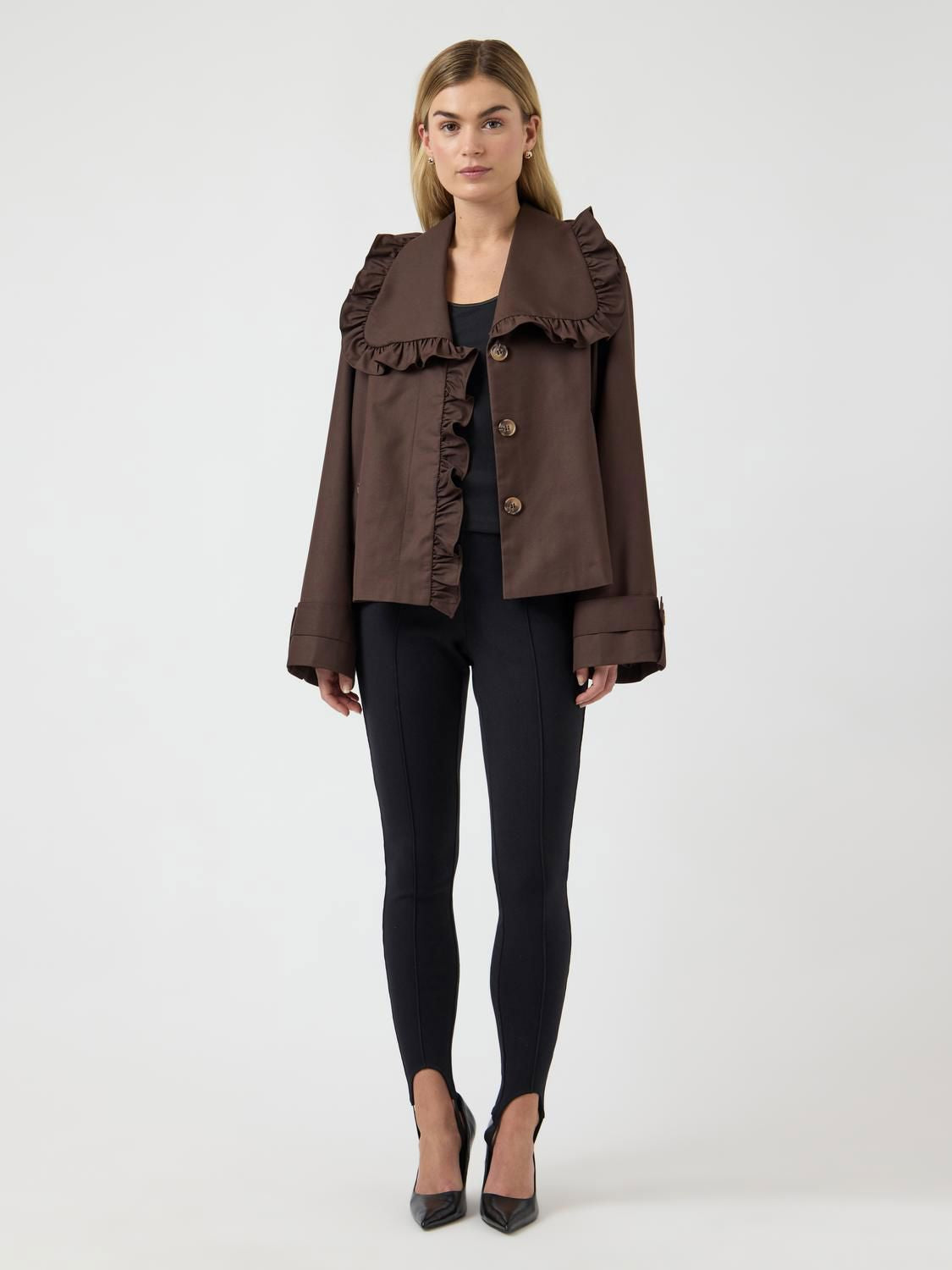 Yaselsana Ls Short Trenchcoat Noos