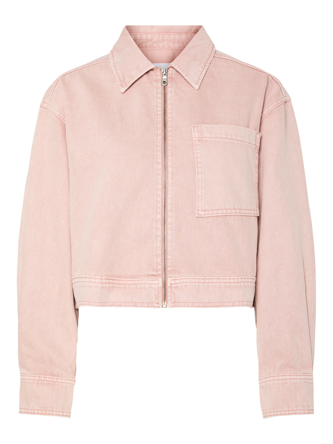 Sun LS croped denim jakke