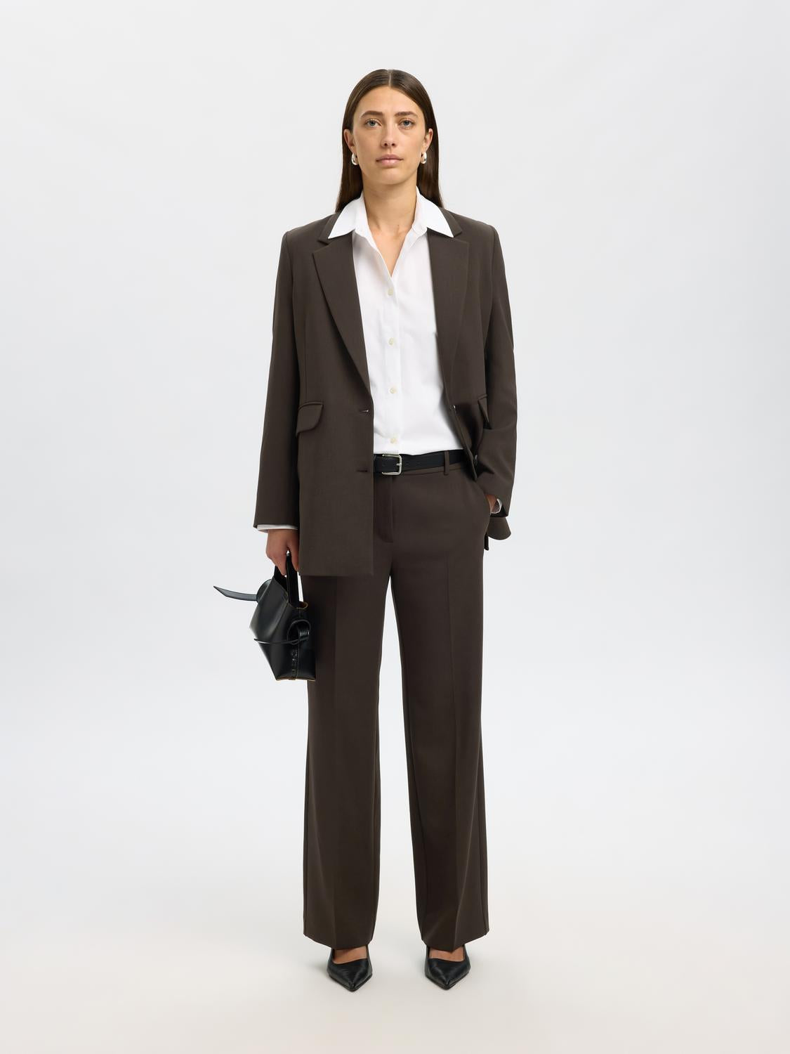 Slfrita mw wide pant