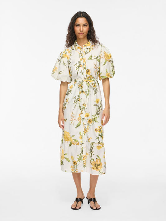 Vialinia Sol 2/4 Midi Shirt Dress/ln