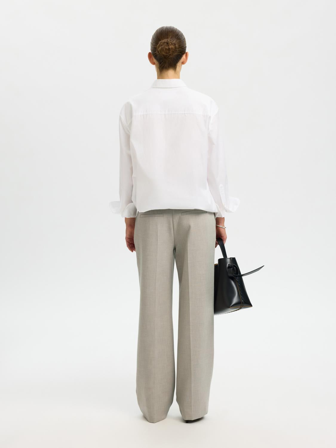 Slwrita Mw Wide Pant Mel Noos