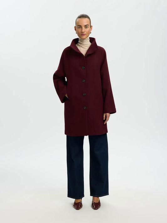 Slwzia-Vinni Wool Blend Coat Noos