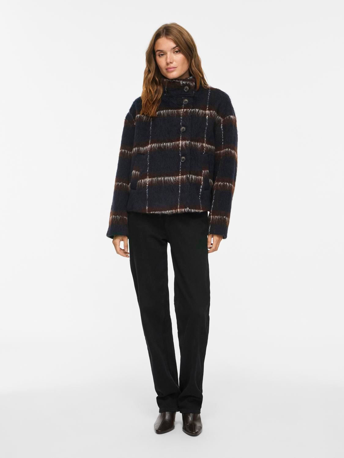 Vimelon L/s Check Jacket/bfs