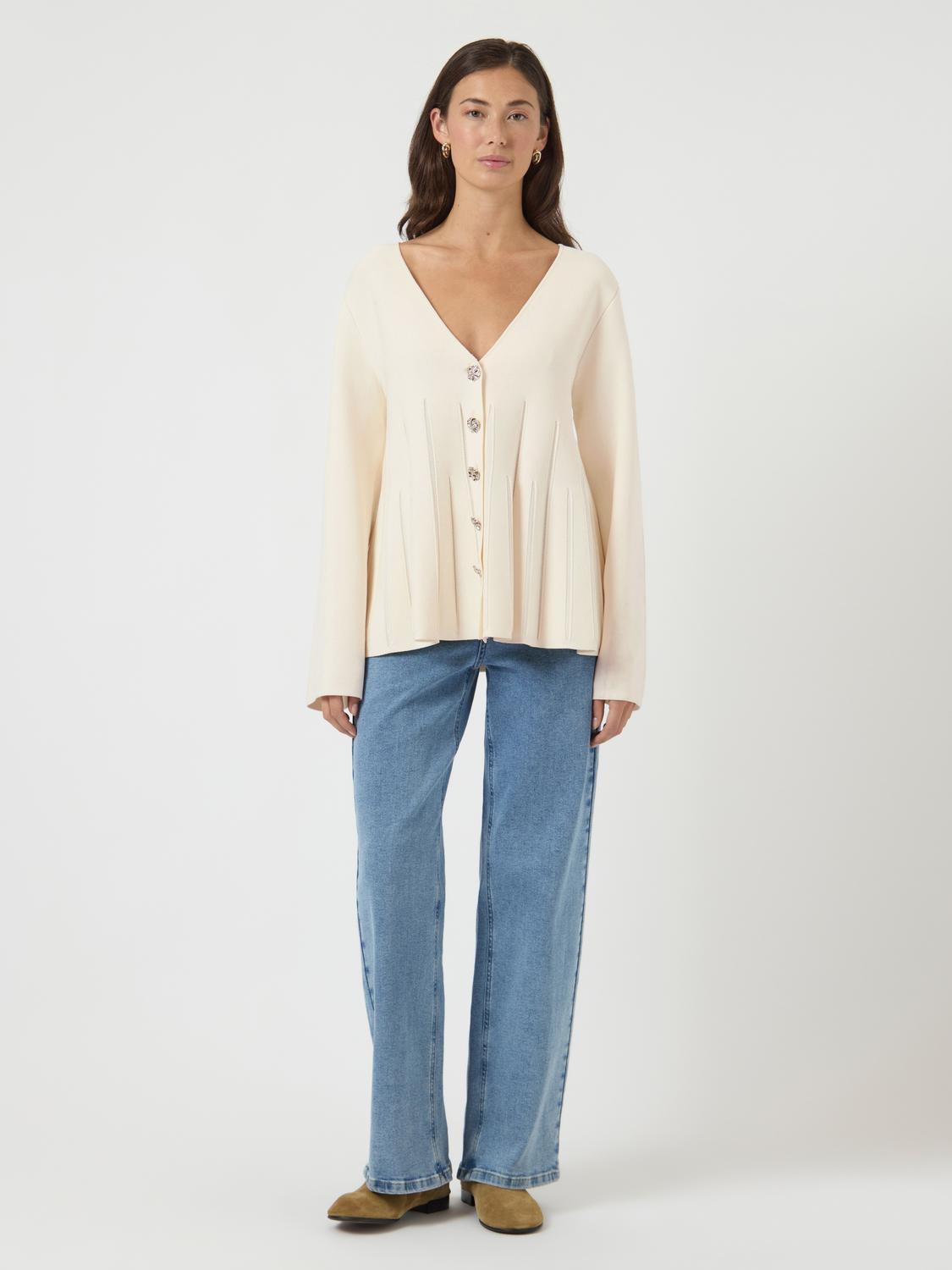 Yasmikla Ls Knit Cardigan S. Noos