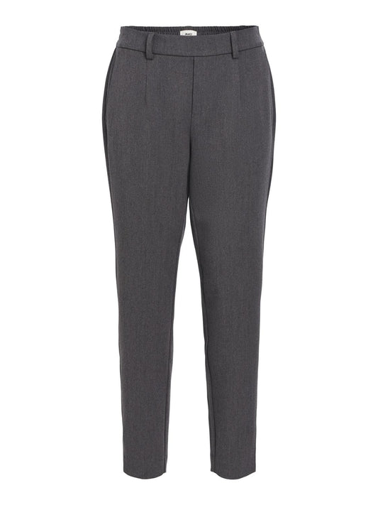 Lisa Slim Pant - Medium Grey Melange
