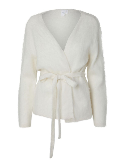 Yastilde Ls Belt Knit Cardigan