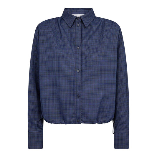 Daxtercc Check Pleat Shirt