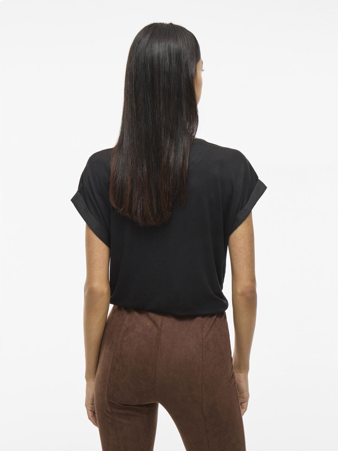 Viellette S/s Satin Top - Noos