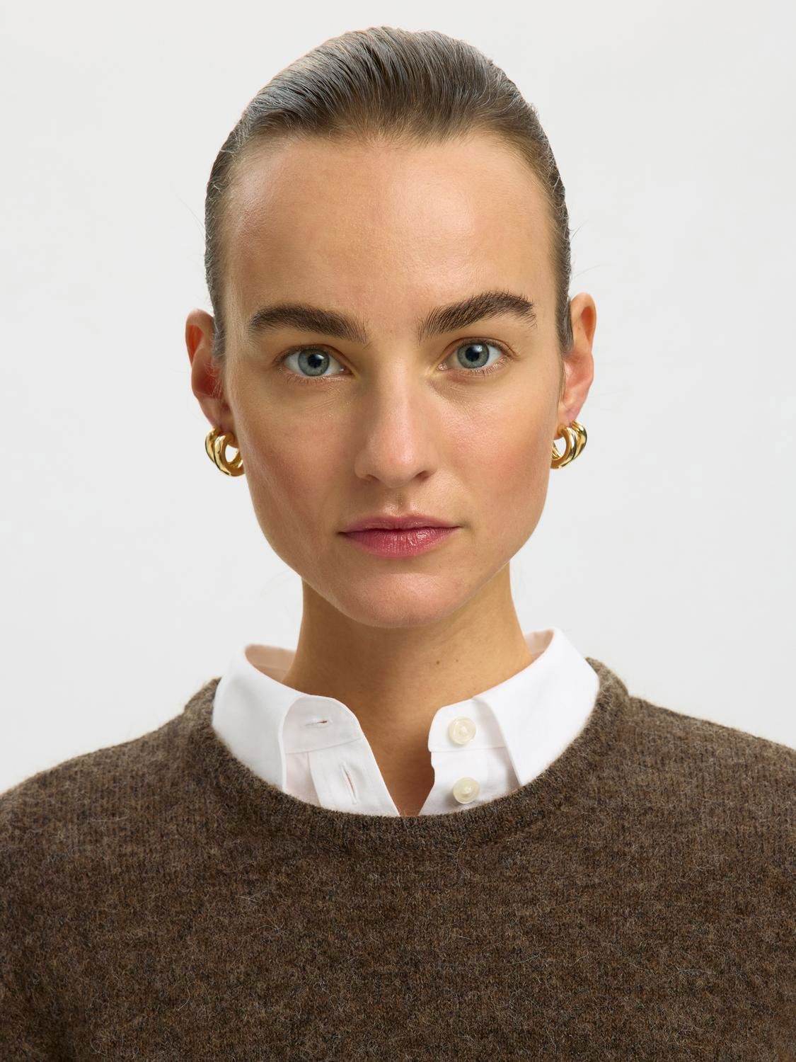 Slwlulu New Ls Knit O-Neck Noos