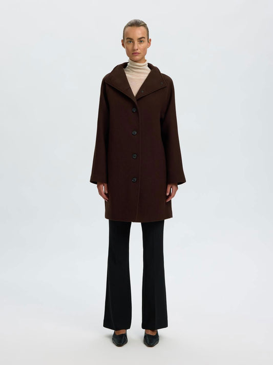 Slwzia-Vinni Wool Blend Coat Noos