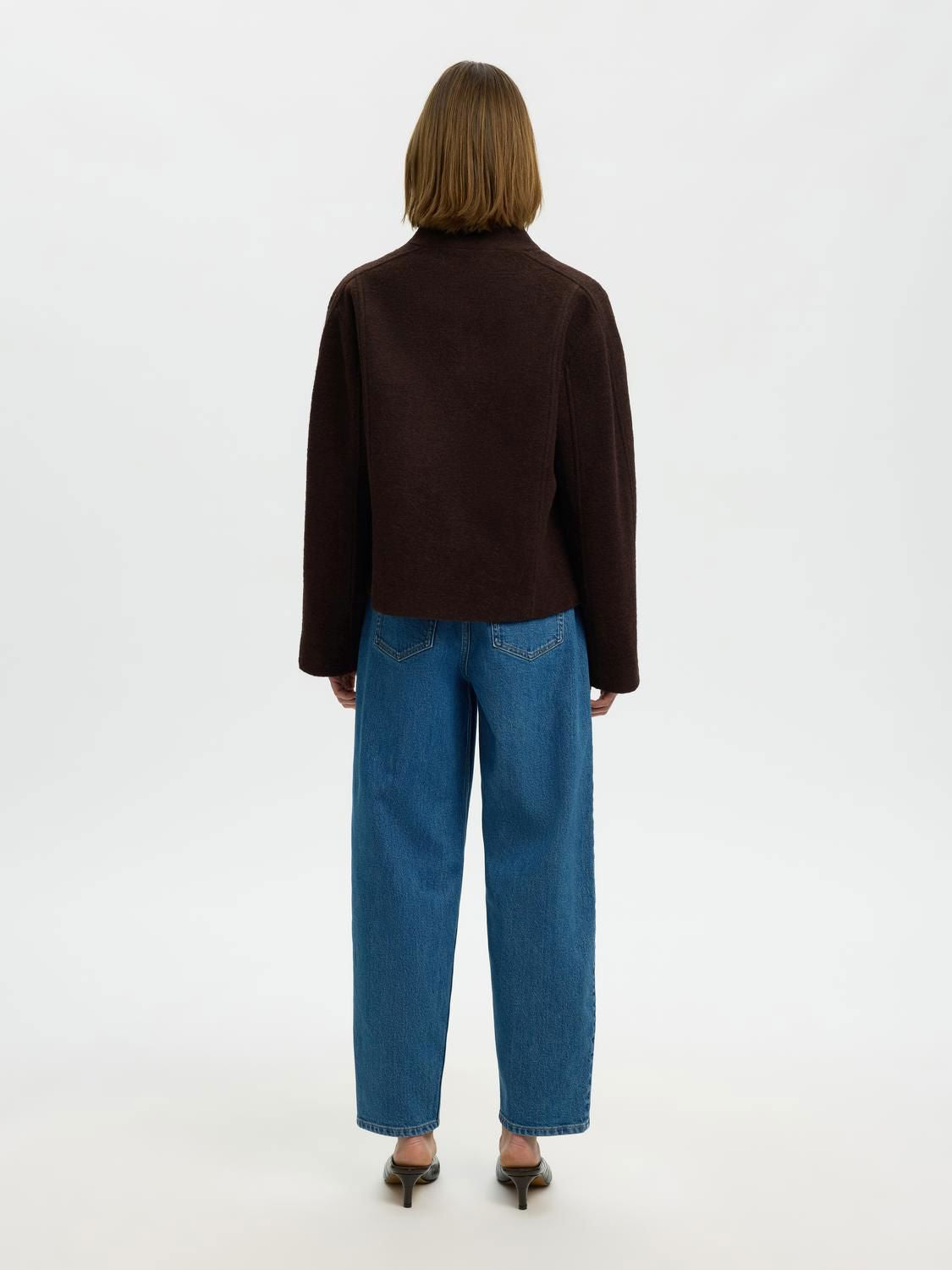 Slwjacqueline Wool Blend Jacket Noos