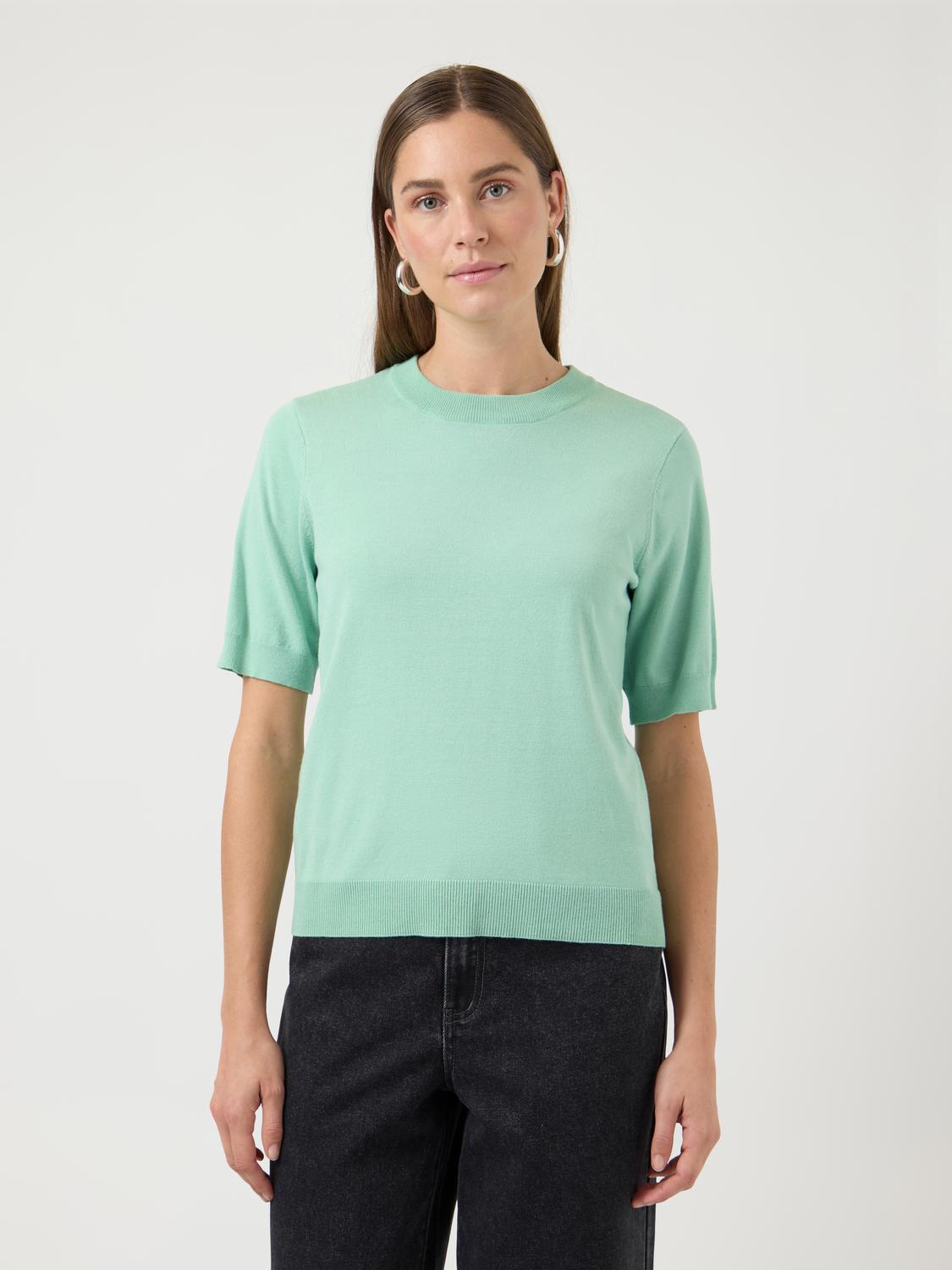 Yaslena Ss Knit Pullover S. Noos