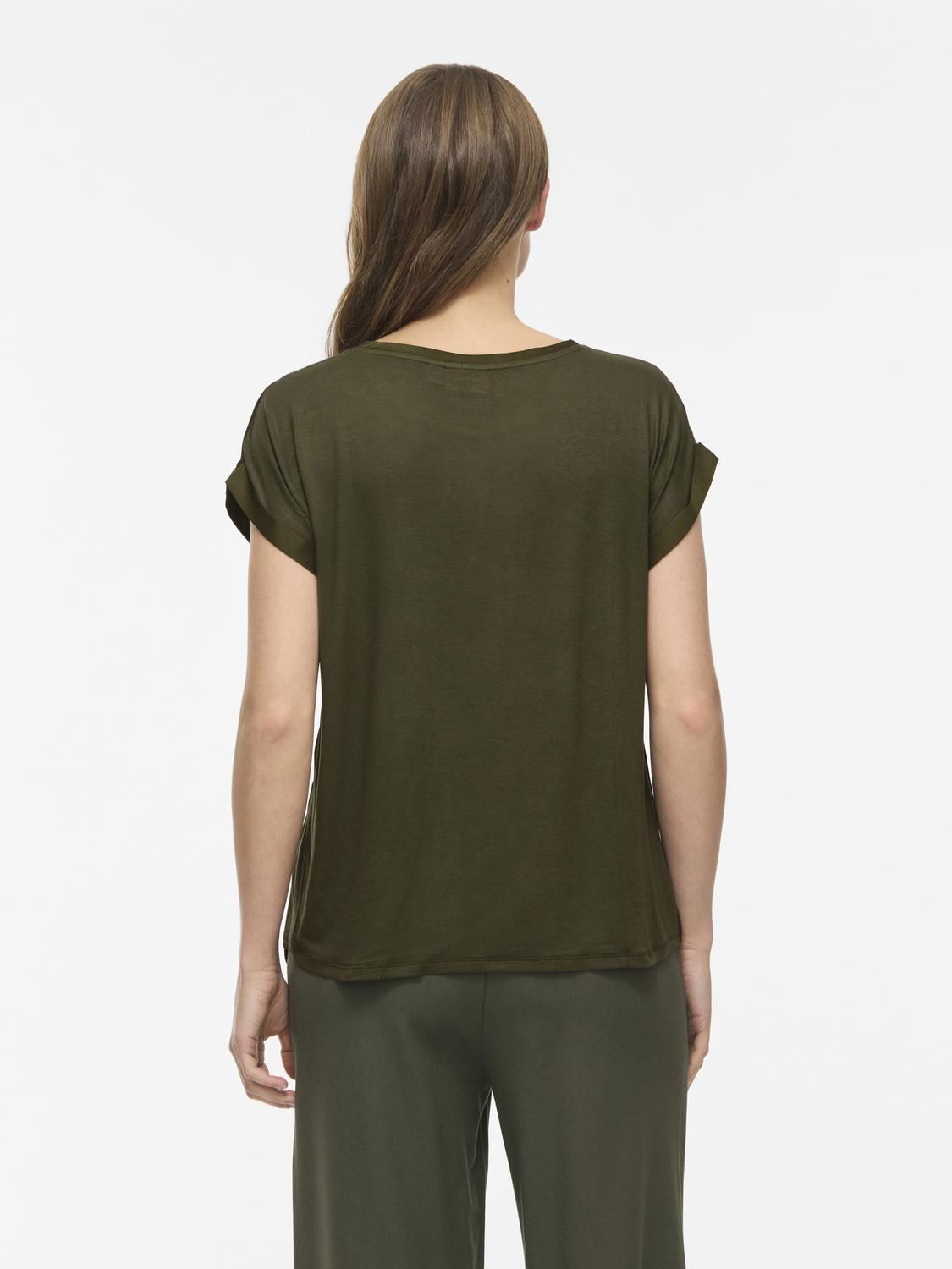 Viellette S/s Satin Top - Noos