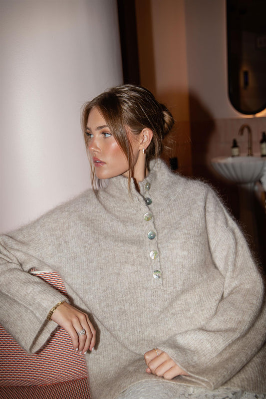 Enea Sweater Soft Beige