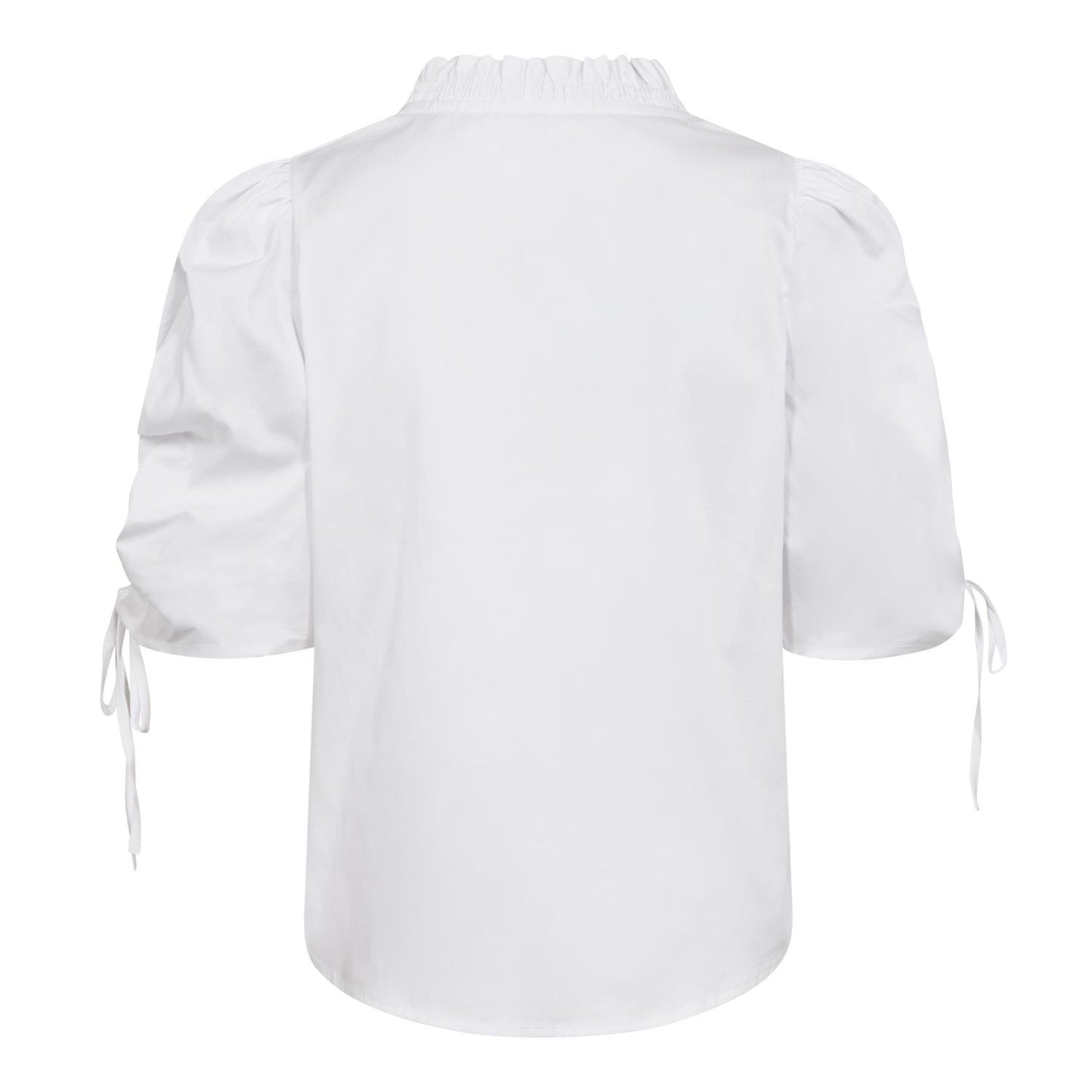 Sanna SS Puff V-Blouse