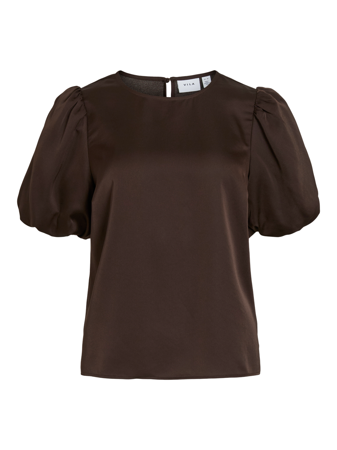 Viellette 2/4 Satin Puff Top - Noos