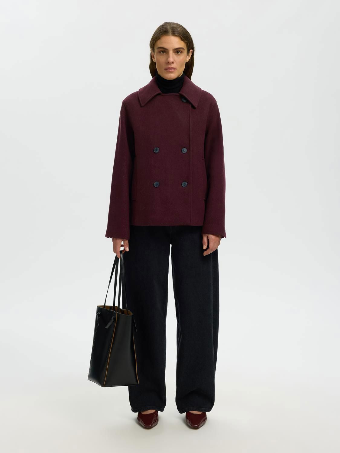 Slwzia-Alma Wool Blend Jacket Noos