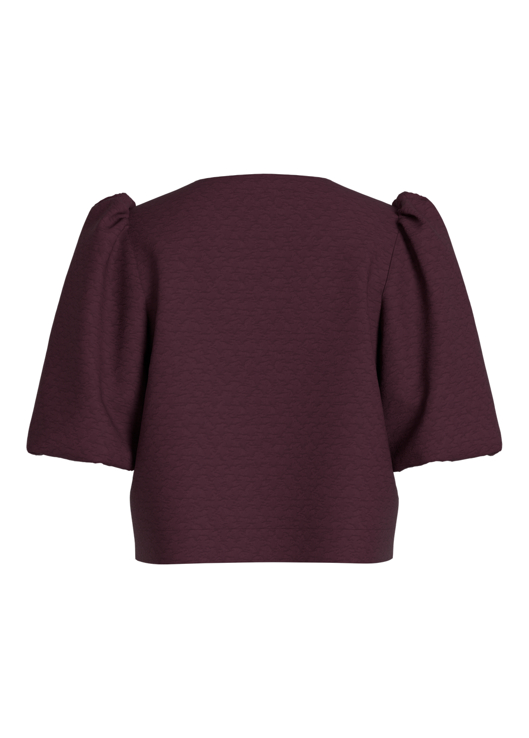 Vitaliama O-Neck 2/4 Open Short Top