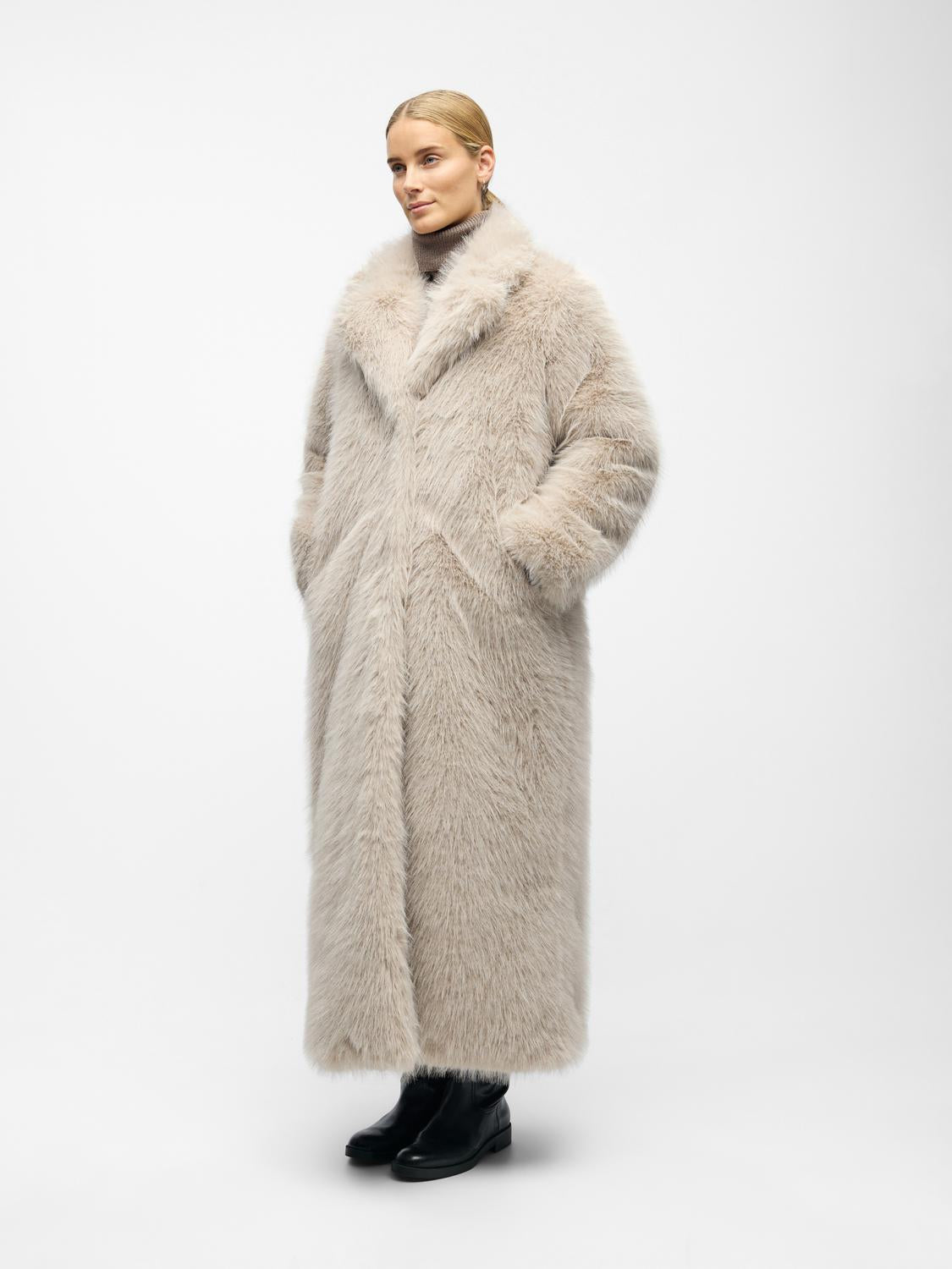 Objisadora L/s Lo Hairy Long Coat 141