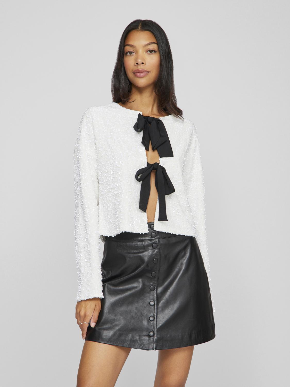 Viaria l/s o-neck cardigan