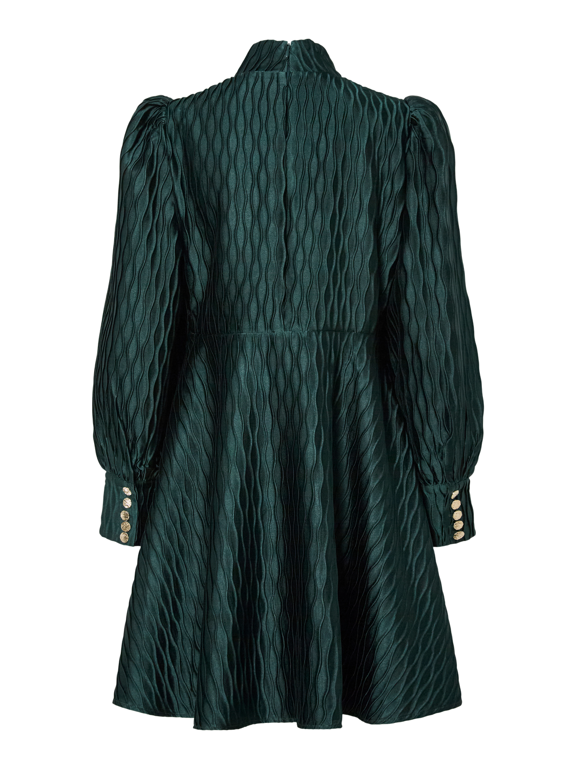 Yasripple Ls Dress S. Noos
